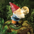 Solar Gnome Garden Light – LED Bubble Ornament Outdoor Decor